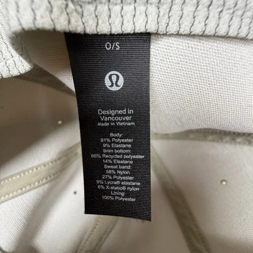 Lululemon Classic Ball Cap Buckle Snapback Tan Unisex One Size